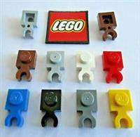 LEGO PLATES 1x1 with Vertical Clip (Pack of 8) - Design 44860 / 60897