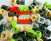 LEGO PLATES 1x1 with Clip (Thick Ring) (Pack of 4) - Design 4081, 41632