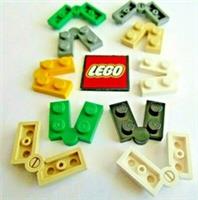 LEGO Hinge Plates 1x4 (Pack of 4 Items) Choose Colour - Design ID: 19954, 73983