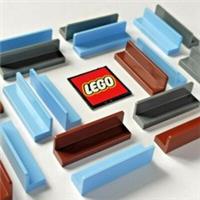 LEGO Panel 1x4x1 with Rounded Corners (Packs of 4) Design ID 30413, 43337