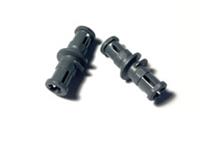 LEGO 2x Technic Gear Worm Screw with 2 Bushes 15457 Dark Bluish Grey *NEW