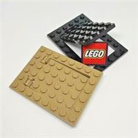 LEGO 6x8 Plate Hinge &Trap Door Frame Plates Element ID 4595709 & 4595712