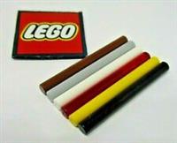 LEGO Bar 1x4 Shaft 4m Blade (4 Pack) Design 21462 / 30374 Choose Colour