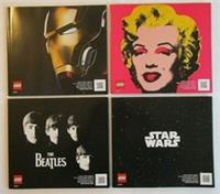 Lego Art INSTRUCTION BOOKLETS - Warhol 31197 Beatles 31198, Iron Man, Star Wars