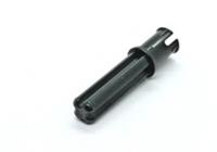 LEGO Technic Axle 2 with Pin 3L with Friction Ridges Lengthwise Black 18651 NEW
