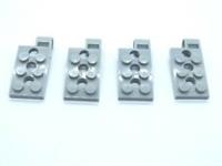 LEGO Hinge Plate *PACK OF 4* 2 x 4 w/ Pin Hole & 3 Holes Top 98286 LBG FREE P&P
