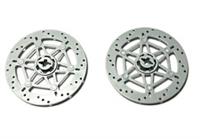 LEGO Technic Steering Brake Disc *PACK OF 2* 6 x 6 65416 Light Blu Gry Free P&P!