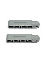 LEGO Technic Steering Arm w/ Tow Ball Socket 15459 Light Bluish Grey *PACK OF 2*