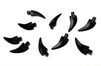 LEGO Barb Claw Horn Tooth Medium *PACK OF 10* Black 87747 93788 NEW FREE P&P