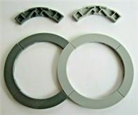 LEGO Tile 4x4 or 3x3 Curved Corner (Packs of 4) - Choose Colour Design 27507