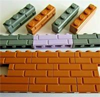 LEGO Profile / Embossed Bricks 1x4 (Pack of 8) Choose Colour - Design 15533