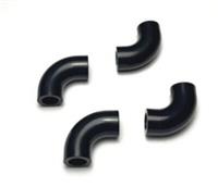 Lego x4 90 Degree Elbow Axle Connector Black 25214 NEW