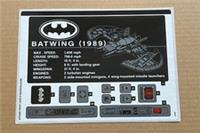 LEGO Sticker Sheet for Set 76161 1989 Batwing 76161stk01 -NEW - GENUINE FREE P&P
