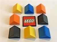 LEGO Slope 2x2 (45) Double Ridge Brick Roof Tiles (x4) Design 3043