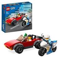 LEGO City Police Bike Car Chase 59 Piece Set 60392 Ages 5+