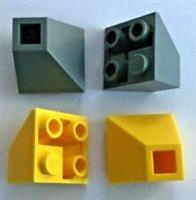 LEGO Inverted Corner Slope 45 2x2 Bricks (Pack of 4) Choose Colour Design 3676
