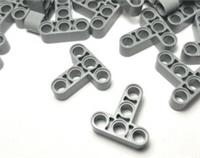 LEGO Technic, Liftarm, Modified T-Shape Thick 3 x 3 60484 Light Bluish Grey NEW