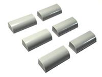 LEGO 6x Slope Curved 1 x 4 x 1 1/3 Light Bluish Grey 6191 10314 6195463