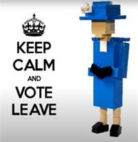 ⭐ BRICKBUMS CUSTOM QUEEN ELIZABETH THE SECOND LEGO MODEL - BREXIT EDITION NEW
