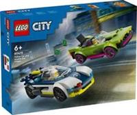 Lego City 60415 Police Car and Muscle Car Chase