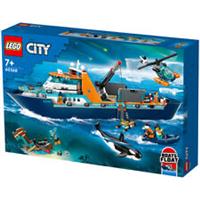 LEGO 60368 City Arctic Explorer Ship with Helicopter