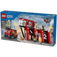 LEGO City Fire Station with Fire Engine 60414 NEW 2024