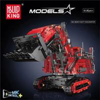 Remote Control Excavator Liebherr R9800 tracked digger Mould King Build Blocks
