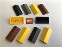 LEGO Slope 2x4 (25) Double Ridge Brick Roof Tiles (x4) Design 3299