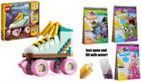 LEGO Creator 3in1 Retro Roller Skate Mini Skateboard Toy KidsBoom Box Radio Gift