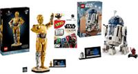 LEGO Star Wars C-3PO Droid Figure 75398, Building Set Collectible Model Kit Gift
