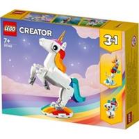 LEGO Creator Magical Unicorn 145 Piece 3-in-1 Construction Set 31140 for Ages 7+