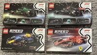LEGO Collection Formula 1 Speed Champions Ferrari + 77242 + 77243+ 77244+77245