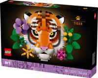 Lego Art 31217 The Fauna Collection - Tiger 3D Wall Art for Ages 18+