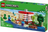 Lego Minecraft 21275 The TNT Jungle House Playset for Ages 8 and Up