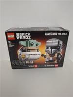 NEW SEALED LEGO STAR WARS 75317 BRICK HEADZ THE MANDALORIAN AND CHILD SET