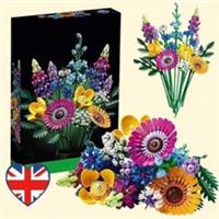 Hot Wildflower Bouquet Set Artificial Flowers with Poppies 10313 Icons Gifts UK