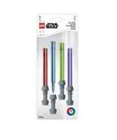 LEGO STAR WARS Lightsaber Gel Pen 4 Pack