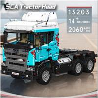 MouldKing RC Remote Control Scania truck tractor unit building blocks 2060pcs