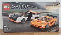 Lego Speed Champions 76918 McClaren Solus GT + McClaren F1 LM New and Sealed