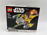 LEGO Star Wars Naboo Starfighter Microfighter 75223 Figure NEW Series 6