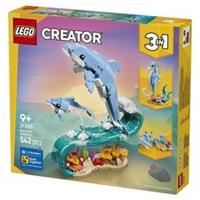 LEGO Creator 3-in-1 Beautiful Dolphins Sea Animals 31385 Building Set