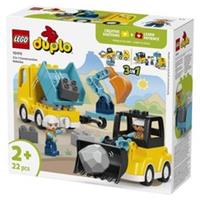 LEGO DUPLO Town 3-in-1 Construction Vehicles 10475 Toddler Set