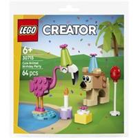 LEGO Creator Cute Animal Birthday Party Set 30715 Building Toy