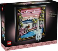 Lego Art 31218 Japanese Cherry Blossom Landscape Wall Art for Adults