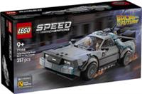 Lego Speed Champions 77256 Time Machine from Back to the Future Age 9+