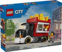 Lego City 60488 Fries Food Truck Toy with 2 Minifigures for Ages 5+