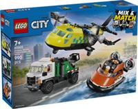 Lego City 60505 Airplane, Service Truck & Hovercraft Remix for Ages 7+