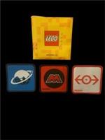 Lego Vip Rare Set Of X3 Promo Patches