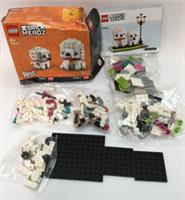 Lego Brick Headz Pets - 40546 - Poodles Dog - Main Box Open - Unassembled Kit