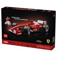 LEGO Icons Ferrari F2004 & Michael Schumacher F1 Car Model Kit 11375